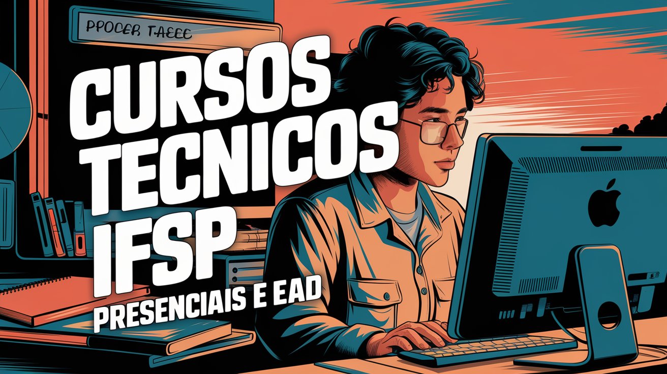 IFSP abre inscrições para Cursos Técnicos Presenciais e EAD em Campus do Interior: Opções em Automação, Administração e Secretaria Escolar