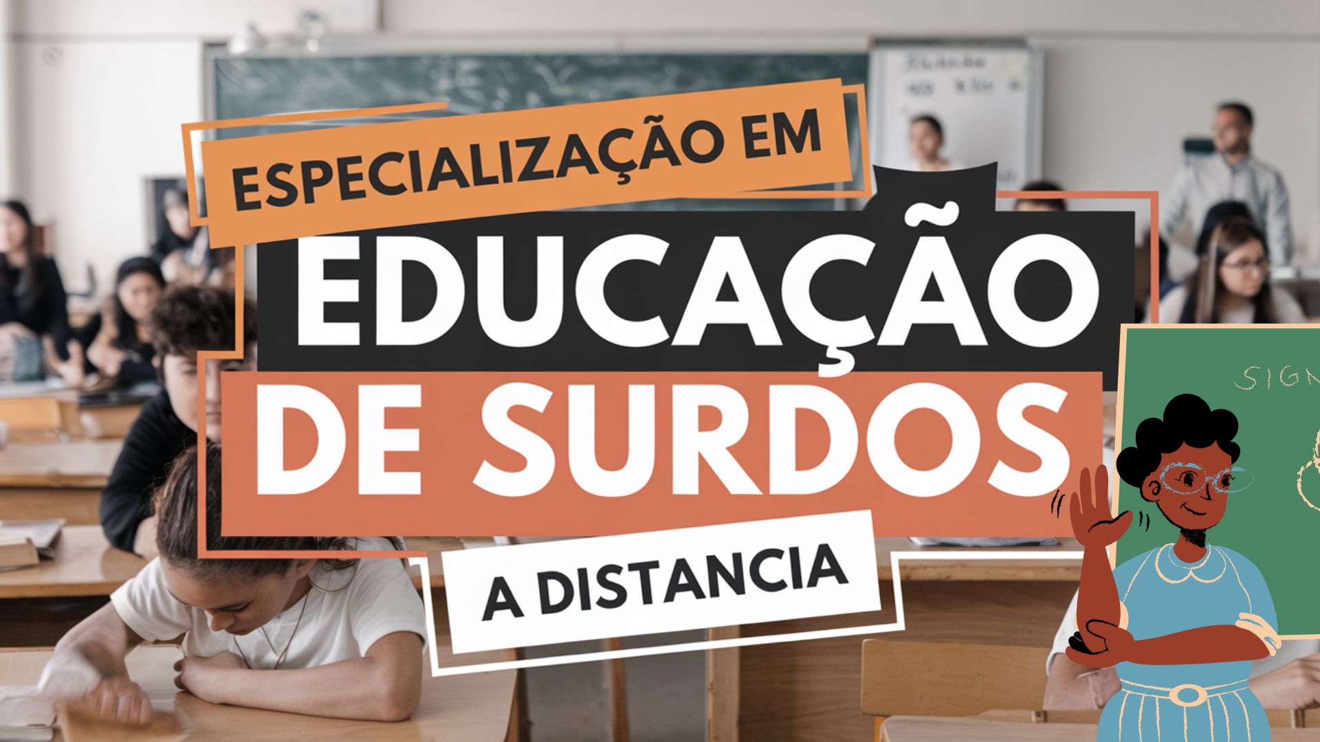 Torne-se um Especialista em Educação de Surdos: Universidade Federal abre vagas para Especialização em Educação de Surdos EAD