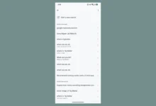 Histórico do Modo IA do Google: acesso ficará mais fácil