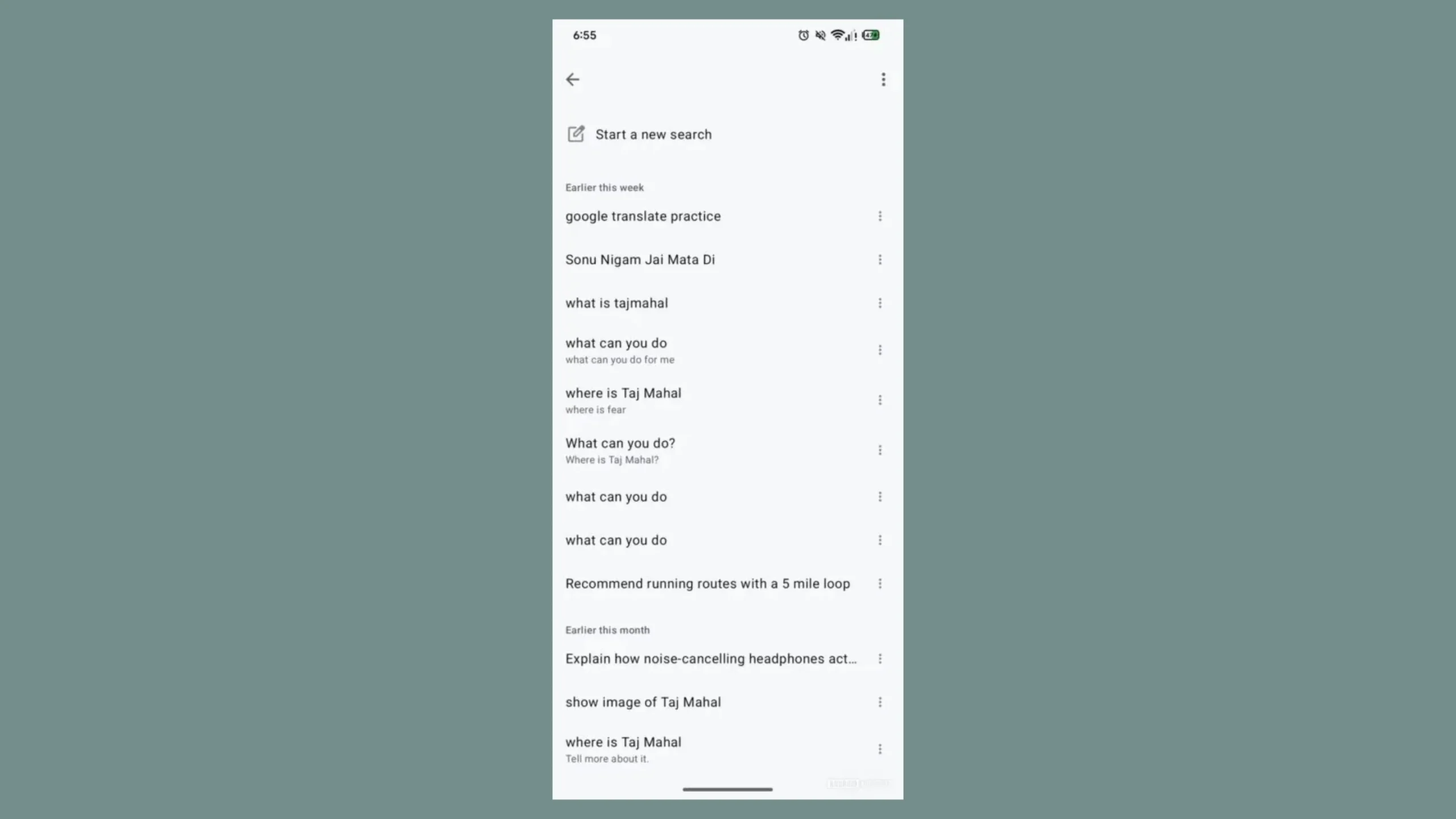 Histórico do Modo IA do Google: acesso ficará mais fácil