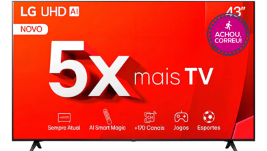 Smart TV LG 4K LED 43” em oferta com 38% OFF no Mercado Livre • Tecnoblog